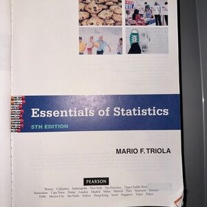 Essential Statistics by Mario F. Triola